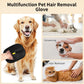 2-piece pet hair removal gloves, static pet hair removal gloves, double-sided grooming gloves, reusable pet hair removal gloves for cleaning and grooming, suitable for sofas, carpets and clothing