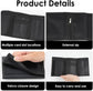 Heren Slim Wallet UK Simple Lightweight Compact RFID Blocking Soft Secure Credit Card Holder for 6 Cards and Banknotes Suitable for Travel Men Dad Friend Birthday Gift Charcoal Black