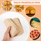 120 pieces of Airfryer paper baking forms, Airfryer baking forms compatible with Ninja Foodi Dual Airfryer, non-stick perforated baking paper compatible with Ninja DZ201 DZ401