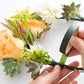 3 rolls of flower tape - 12 mm wide dark green flower tape for wrapping bouquet stems and DIY craft projects - 30 metres per roll