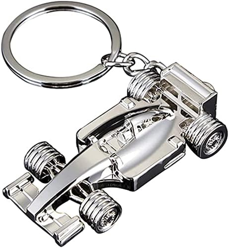 Silver racing keychain for Father&