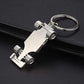 Silver racing keychain for Father&