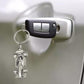 Silver racing keychain for Father&