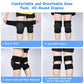 1 pair of knee pads, 20 mm thick knee pads for gardening, non-slip and anti-impact knee pads for household cleaning, construction, floors, garden (large size)