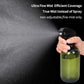 Cleaning spray bottle, hair spray bottle, plant sprayer, durable trigger, refillable, clear plastic, 2x 500ml (3 spray heads) empty garden sprayer, hair sprayer