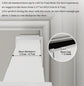 Door hooks, coat hangers for jackets, towels, bags, bathrobes (1 pack, white)