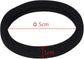 20 large cotton elastic hair ties - ponytail holder headbands - for thick curly hair - long hair