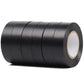 Black insulation tape 19 mm x 20 m 6-pack strong self-adhesive PVC insulation tape for insulating, repairing and protecting electrical wires