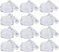 12 travel cosmetic jars, 5 ml cream, make-up monsters, containers with lids for women, glitter nail art, storage bottles