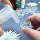 12 travel cosmetic jars, 5 ml cream, make-up monsters, containers with lids for women, glitter nail art, storage bottles