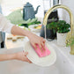 Dishwashing sponges, 12 natural cellulose cleaning sponges, anti-scratch kitchen sponges for washing dishes, home, cookware, bathroom