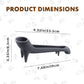 Espresso machine accessory - Water reservoir funnel - Water reservoir Quick access Espresso Long Funnel - Silicone Food safe - For coffee machines with rear water reservoir (Grey - 3 pieces)