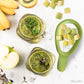 Avocado splitting tool - Stainless steel, dishwasher safe, portable fruit tool - For splitting avocados, kiwis, avocados and similar fruit