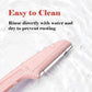 Set of 4 face razors - microdermabrasion blades for the face - eyebrow trimmers - facial shavers and facial hair removal devices.