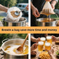 26" * 22" straining bag for filtering home-brewed beer, wine, jam, fruit, nuts, milk and yoghurt - jelly bag for making jam - reusable