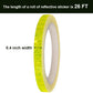 Reflective tape - 5 colours - Night safety - Reflective warning stickers - Waterproof - Outdoor - Reflective tape for bike wheels - Suitable for bikes, trailers and motorcycles