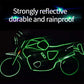 Reflective tape - 5 colours - Night safety - Reflective warning stickers - Waterproof - Outdoor - Reflective tape for bike wheels - Suitable for bikes, trailers and motorcycles