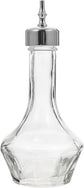 50 ml glass bitter bottle with stopper - Professional cocktail tools, cocktail mixing supplies - for bartenders and home bars - for home bars - Silver
