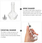 50 ml glass bitter bottle with stopper - Professional cocktail tools, cocktail mixing supplies - for bartenders and home bars - for home bars - Silver