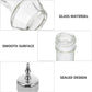 50 ml glass bitter bottle with stopper - Professional cocktail tools, cocktail mixing supplies - for bartenders and home bars - for home bars - Silver