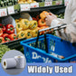 1000 stickers on a roll - food labels - self-adhesive blank labels 60 × 30 mm - white - removable. Suitable for frozen products - kitchens - supermarkets - office supplies - refrigerators - laboratory refrigerators - jam - spices.