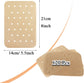 120 pieces Airfryer paper baking forms, Airfryer baking forms compatible with Ninja Foodi Dual Airfryer, non-stick perforated baking paper compatible with Ninja DZ201 DZ401