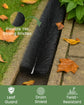 Gutter Brush - Leaf Catcher - Lead Filter - Gutter Drain Cleaner - Leaf Cleaner - Gutter Unblocker - 4m x 100mm Black