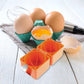 Egg slicer - for raw eggs - eggshell cutter - stainless steel eggshell slicer - eggshell separator