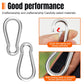 Karabiner Hook - 50 pieces - M6 - Karabiner Hook Clip - Spring - Karabiner Hook - Keychain - For gym - Climbing lock - Karabiner Hook Clip - Hanging plants - Outdoor camping - Hiking
