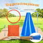 Spelset - 3-in-1 plastic kegel ring toss game - sandbag for kids - garden playset - indoor and outdoor playset for children (26 pieces)