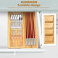 Kitchen drawer organizer - cutlery organizer - expandable bamboo storage box - cutlery rack - telescopic cutlery organizer