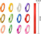 Set of 5 mm wide curly ribbon, 12 rolls of balloon curly ribbon, 12 colours curly balloon string, wrapping paper, ribbon, string, party ribbon, wedding, DIY, holiday crafts (10 m/roll)