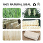 Soap Bags - Natural Sisal - Mesh Bags for Storing Soap - Plastic-Free - Exfoliating - Soap-Lathering - Dry Soap Holder - Shower (4 pieces)