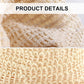 Soap Bags - Natural Sisal - Mesh Bags for Storing Soap - Plastic-Free - Exfoliating - Soap-Lathering - Dry Soap Holder - Shower (4 pieces)