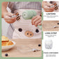 Handheld cordless electric blender - comes with 3 accessories - portable multi-functional food blender - can be used to blend eggs, whip cream, and chop garlic.
