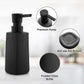 Soap Dispenser - Black Soap Dispenser for Detergent - Kitchen Soap Dispenser - With Press Dispenser - Suitable for Countertops - Bathroom and Kitchen (2 pieces - Black)