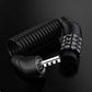 Combination lock - 2 pieces - Black - Motorcycle helmet lock - Theft security - Retractable - Luggage lock - With 4-digit combination - Security lock