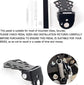 4-pack Mini Bike Rear Pedals - Foldable - Suitable for Mountain Bikes - Kids&