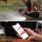Hand-crank emergency radio - Portable AM/FM and shortwave radio - Supports charging via solar power/USB/hand crank - Equipped with a 4000 mAh rechargeable battery - Flashlight - Reading light and SOS emergency signal - Suitable for survival - Hiking and s