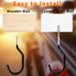 Heavy Duty Bike Hooks - 4-pack - Garage - Ceiling - Wall - Screw Mount - Bike Rack - Bicycle Storage and Hanging - Wall Mount - Black
