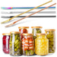 Vorken - 5 pieces - Augurkenvork - 8.66 inches - Long steel - Olive fork - 304 stainless steel - Augurkenprikker - Gripping tool - For making cocktails, desserts, fruit - 2 prongs - 5 colours