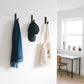 Strong adhesive hooks - 6 pack - suitable for hanging coats, bathrobes, towels and other items. Can also be installed in the shower to hang loofahs, towels, cloths, hats and other things.