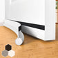 Door stopper, draft excluder, draft excluder, 37 inch, cuttable, draft excluder, insulator, sound insulation, heat insulation, insulation, insect repellent, suitable for indoor and outdoor doors, 1 pack, white