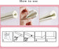 Edge protection strips, 2M * 2 rolls foam safety strips, anti-bump strips for kids, thickened soft protection strips, corner protectors for babies, children and toddlers - cream white