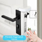 [6-pack -1.5 cm] Door wedge lock, child door safety lock, baby safe door stopper, protect children&