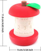 Calendar in the shape of an apple - Fun 3D-printed desk calendar - Rotatable display of date/month/day of the week - Perfect as decoration for home offices and as a gift for students