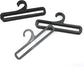 Towel rail - Tea towel hook - Display - 7.75 inches long - 50 pieces - Black - Multi-functional - Plastic clothes rail - Storage rack - Suitable for hanging leggings, scarves, socks, hats, shawls and belts