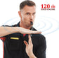 Black whistle - two-part coach whistle - plastic coach whistle with lanyard - loud and clear referee whistle - for teachers, police and emergency services during sports training.