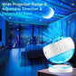 Starry Sky Projector Lamp - 300 Lighting Settings - Northern Light - 15 White Noise Bluetooth Projector Modes - Galaxy Party Light - Starry Sky Projector Light Cord with Timer - Room Decoration