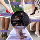 Heel protectors - U-shaped - 4 sizes - Black - 12 pairs - Non-slip - Sound-dampening - Heel protection - Heel protectors - Suitable for stilettos